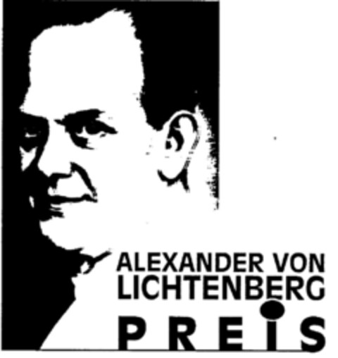 ALEXANDER VON LICHTENBERG PREIS Logo (DPMA, 17.08.2001)
