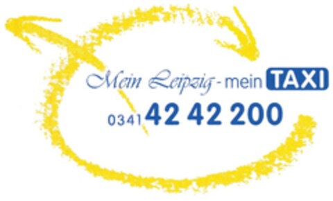 Mein Leipzig - mein TAXI Logo (DPMA, 06/30/2009)