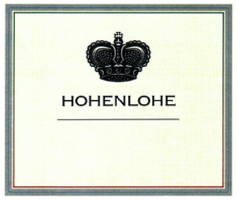 HOHENLOHE Logo (DPMA, 08.04.2011)