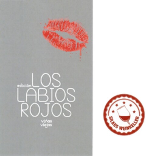 edición LOS LABIOS ROJOS viñas viejas SILKES WEINKELLER Logo (DPMA, 07/29/2013)