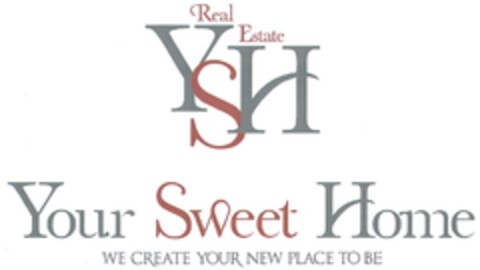 Real Estate YSH Your Sweet Home Logo (DPMA, 27.12.2013)