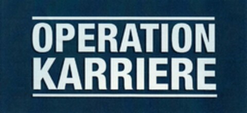 OPERATION KARRIERE Logo (DPMA, 11.10.2014)