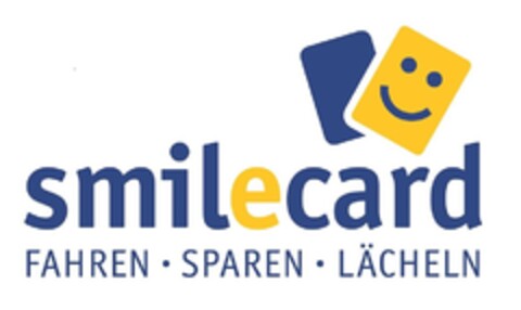 smilecard FAHREN SPAREN LÄCHELN Logo (DPMA, 21.05.2015)