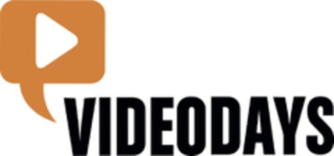 VIDEODAYS Logo (DPMA, 28.07.2016)