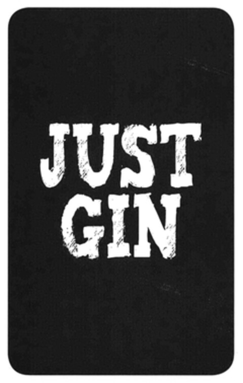 JUST GIN Logo (DPMA, 31.08.2017)