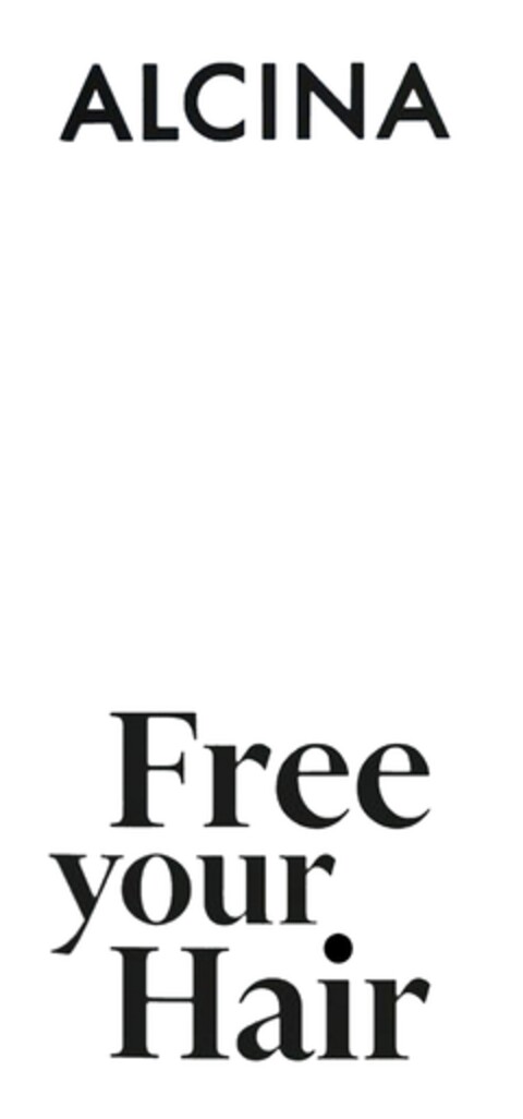 ALCINA Free your Hair Logo (DPMA, 17.12.2018)