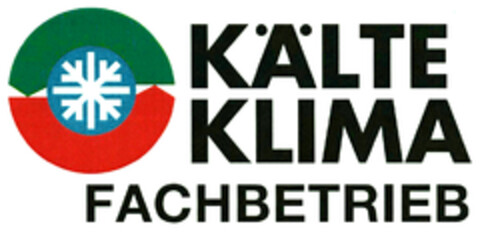 KÄLTE KLIMA FACHBETRIEB Logo (DPMA, 01/13/2020)