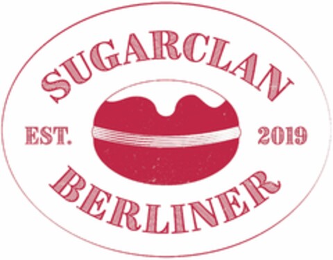 SUGARCLAN BERLINER EST. 2019 Logo (DPMA, 24.06.2021)