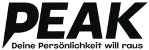 PEAK Deine Persönlichkeit will raus Logo (DPMA, 08/28/2024)