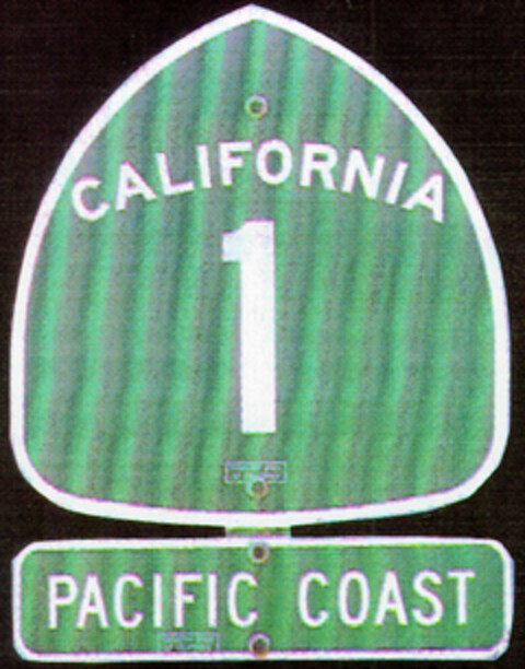 California 1 - Pacific Coast Logo (DPMA, 02/28/1995)