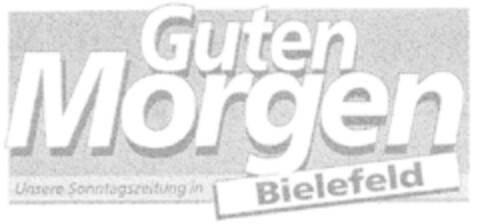 Guten Morgen  Unsere Sonntagszeitung in Bielefeld Logo (DPMA, 25.11.1995)