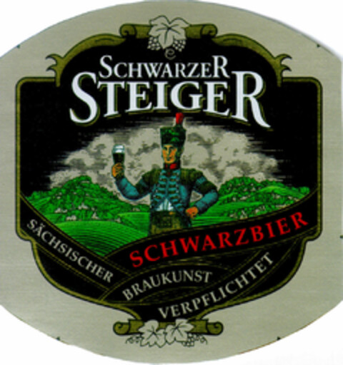 SCHWARZER STEIGER Logo (DPMA, 19.03.1996)