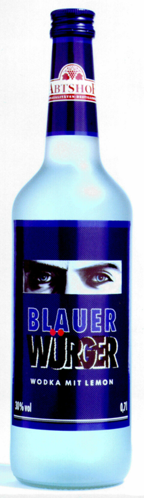 BLAUER WÜRGER WODKA MIT LEMON Logo (DPMA, 10/25/1996)