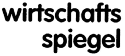 wirtschafts spiegel Logo (DPMA, 12/05/1997)