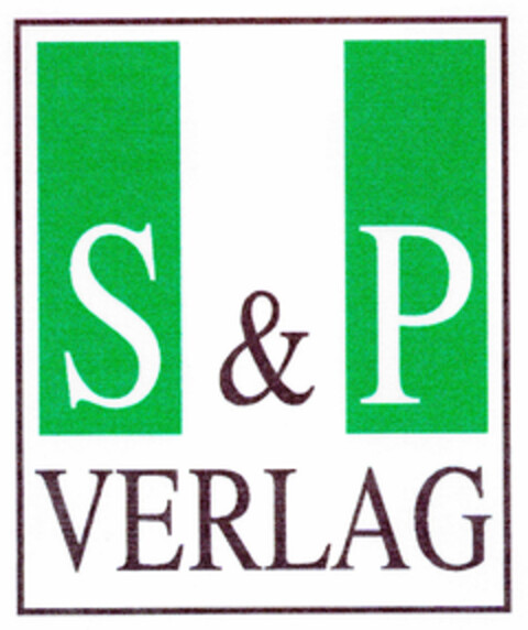 S & P VERLAG Logo (DPMA, 05/28/1998)