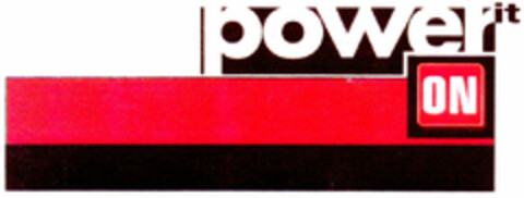 power it ON Logo (DPMA, 11.07.1998)