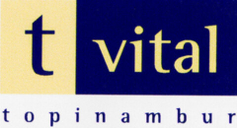 t vital topinambur Logo (DPMA, 09/30/1998)