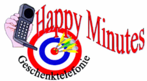 Happy Minutes Geschenktelefonie Logo (DPMA, 20.04.1999)