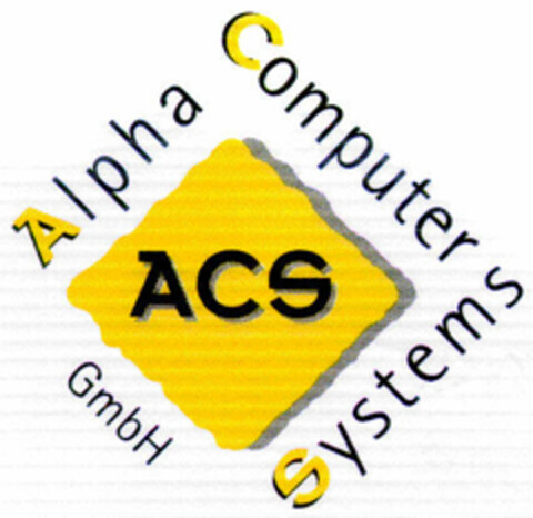 ACS Alpha Computer Systems GmbH Logo (DPMA, 05/19/1999)