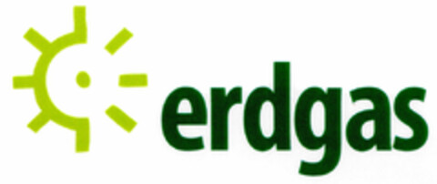 erdgas Logo (DPMA, 07/21/1999)