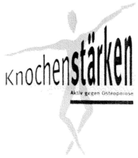 Knochenstärken Aktiv gegen Osteoporose Logo (DPMA, 22.11.1999)