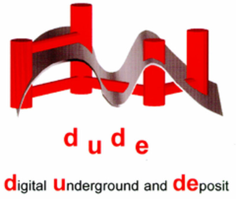 dude digital underground and deposit Logo (DPMA, 17.12.1999)