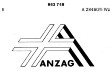 ANZAG Logo (DPMA, 16.10.1976)