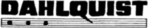 DAHLQUIST Logo (DPMA, 03.03.1994)