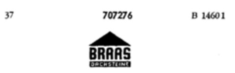 BRAAS DACHSTEINE Logo (DPMA, 18.09.1956)