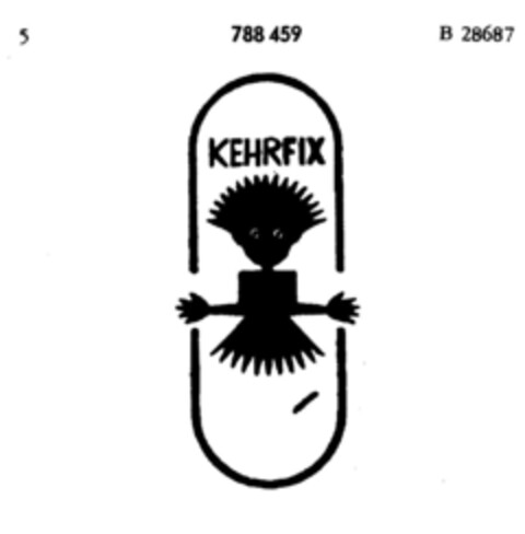 KEHRFIX Logo (DPMA, 01.03.1963)