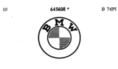 BMW Logo (DPMA, 20.06.1953)