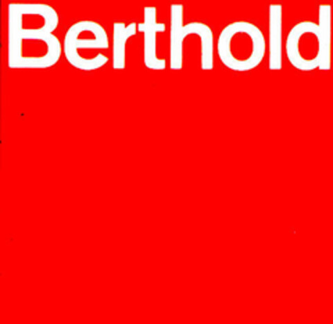Berthold Logo (DPMA, 18.09.1991)