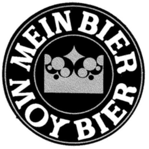 MOY BIER MEIN BIER Logo (DPMA, 11/13/1981)