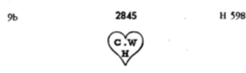 C.WH Logo (DPMA, 31.10.1894)