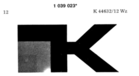 K Logo (DPMA, 26.05.1982)