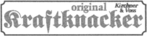 original Kirchner & Voss Kraftknacker Logo (DPMA, 12/08/1993)