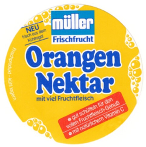 müller Orangen Nektar Logo (DPMA, 12.06.1984)