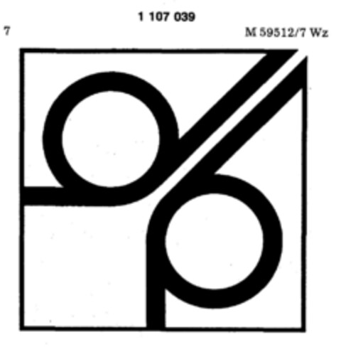 1107039 Logo (DPMA, 31.10.1986)