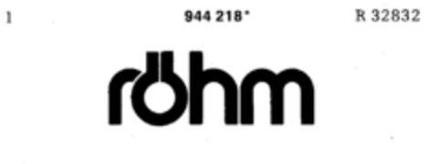 röhm Logo (DPMA, 30.03.1976)