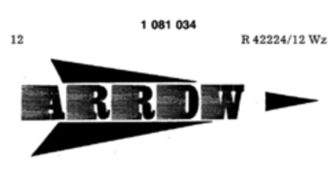 ARROW Logo (DPMA, 26.07.1984)