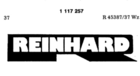 REINHARD Logo (DPMA, 29.04.1987)