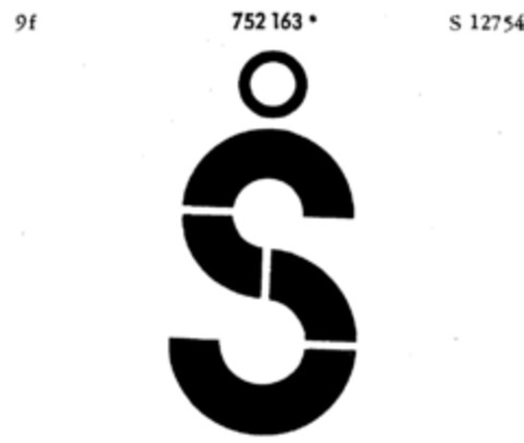 S Logo (DPMA, 19.06.1961)