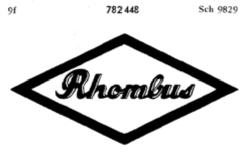 Rhombus Logo (DPMA, 28.06.1957)