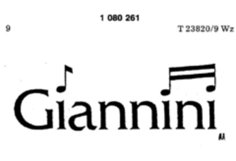 Giannini Logo (DPMA, 04.10.1984)