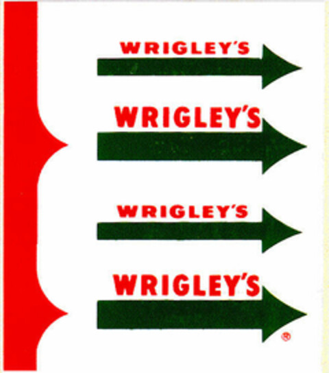 WRIGLEY'S Logo (DPMA, 08.02.1977)