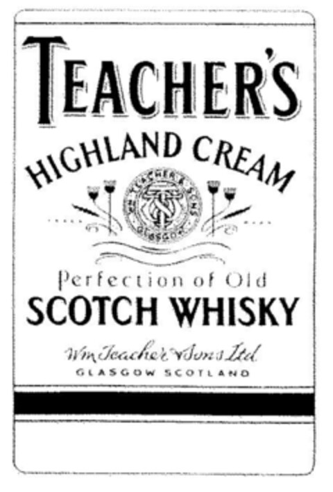 TEACHER'S HIGHLAND CREAM Logo (DPMA, 01/30/1989)