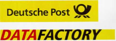 Deutsche Post DATAFACTORY Logo (DPMA, 08/17/2000)