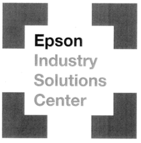 Epson Industry Solutions Center Logo (DPMA, 20.05.2008)