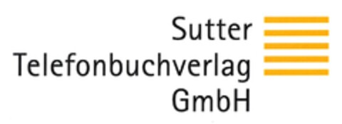 Sutter Telefonbuchverlag GmbH Logo (DPMA, 13.02.2009)