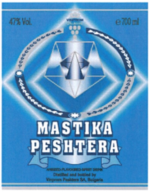 MASTIKA PESHTERA Logo (DPMA, 09/02/2009)